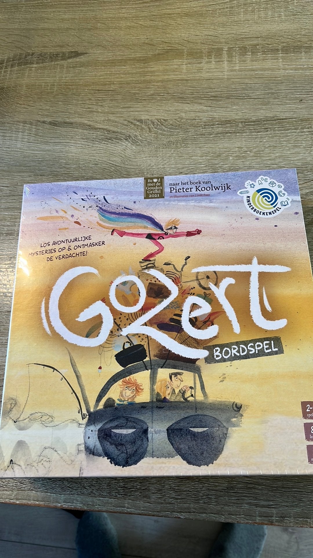 Bordspel gozert, Ophalen of Verzenden, Zo goed als nieuw