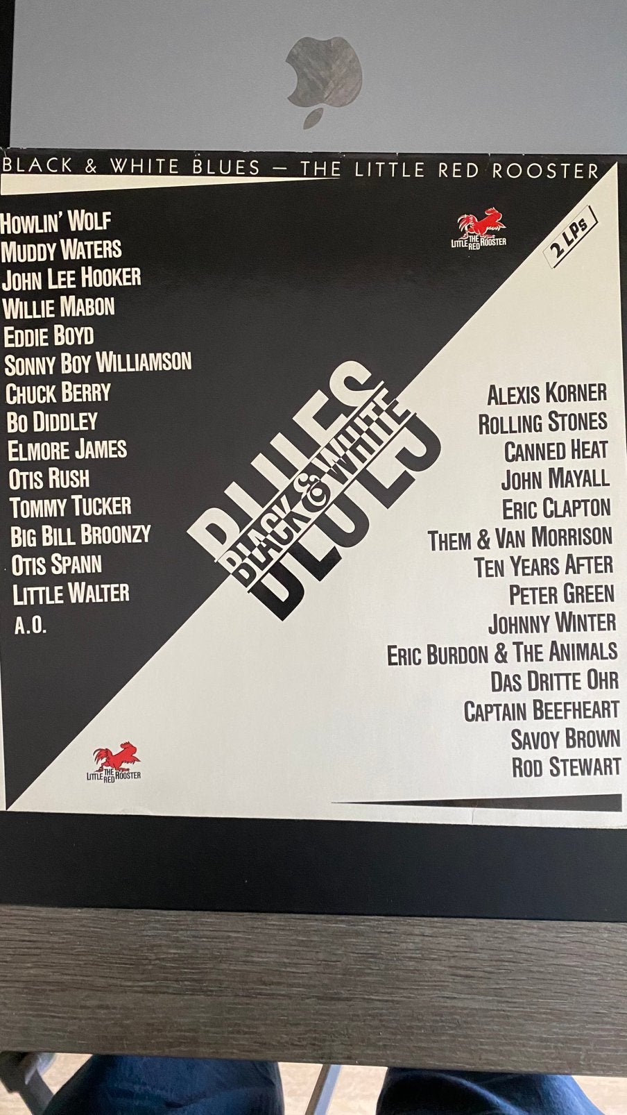 Black & White Blues 2x LP, Cd's en Dvd's, Vinyl | Jazz en Blues, 1960 tot 1980, Gebruikt, Ophalen of Verzenden, 12 inch