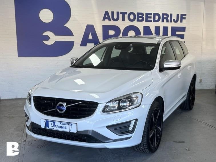 Volvo XC60 2.0 D4 FWD R-Design, schuifdak, adaptive cruise, 1969 cc, Wit, Bedrijf, SUV of Terreinwagen