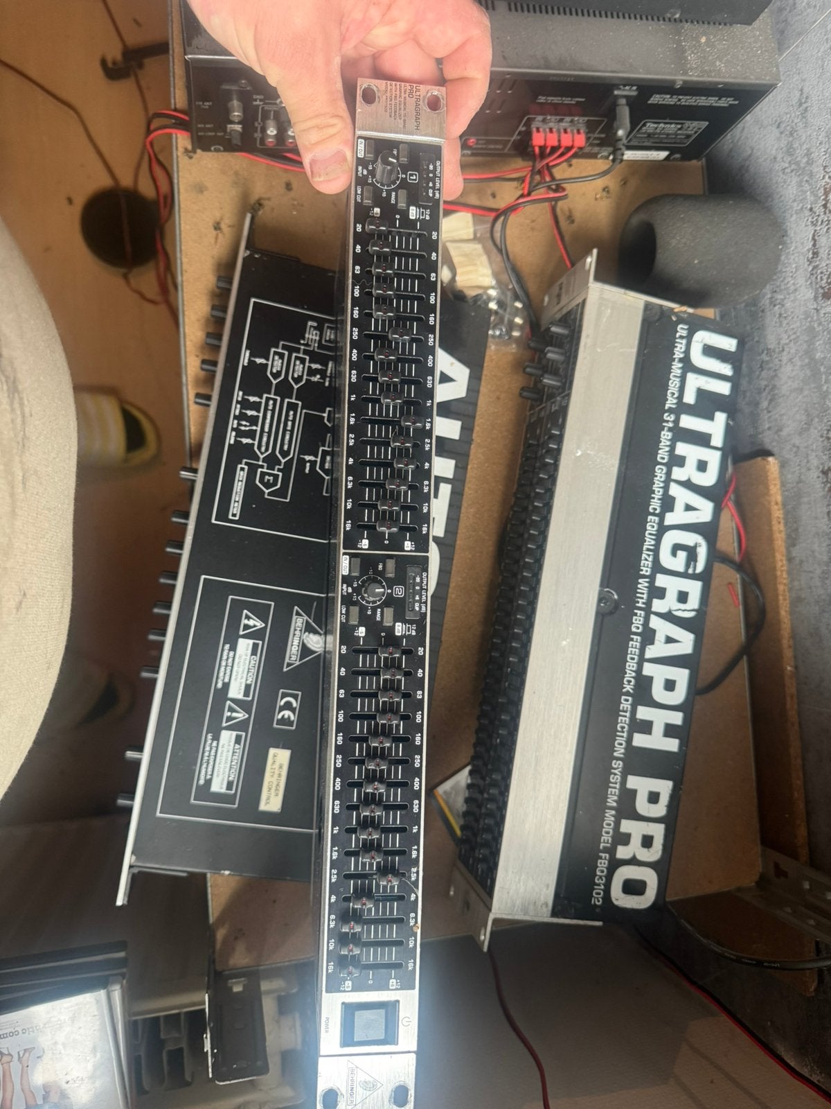 Behringer ultragraph pro fbq1502, Ophalen of Verzenden, Zo goed als nieuw