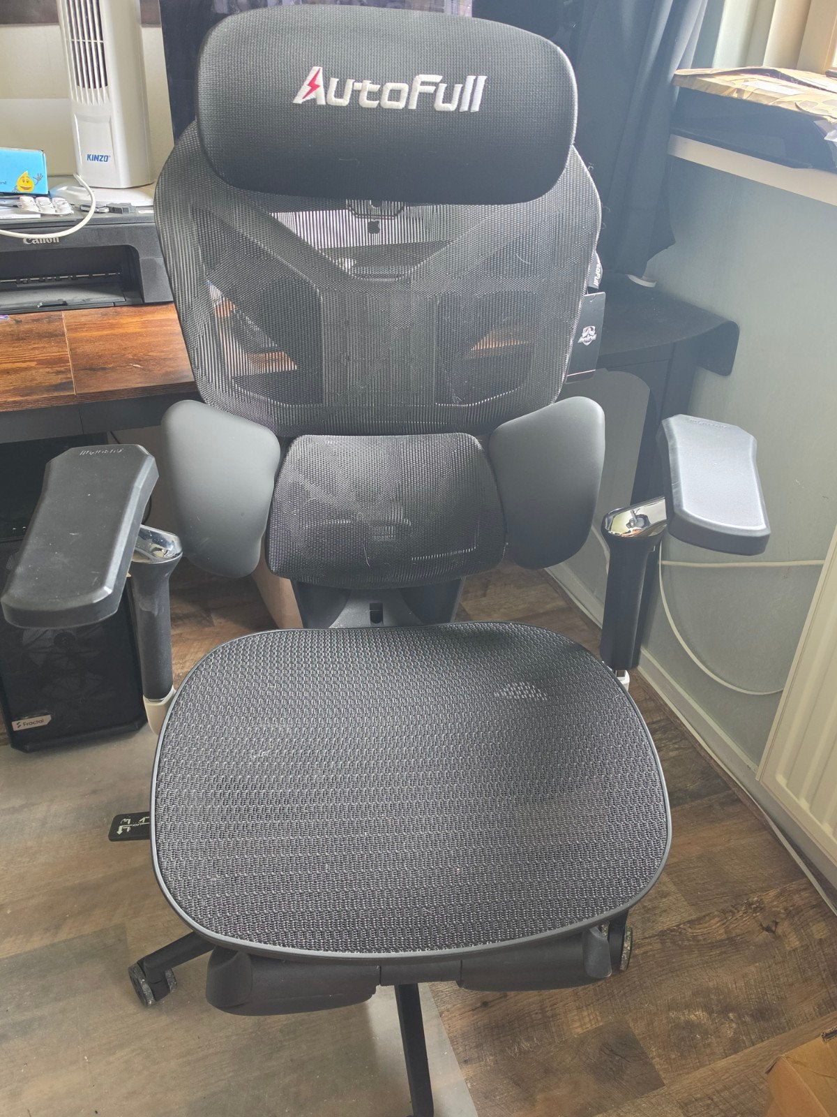 Autofull G7 White Ergonomische Gaming Stoel - Z.G.A.N., Ophalen, Gaming bureaustoel, Wit, Zo goed als nieuw