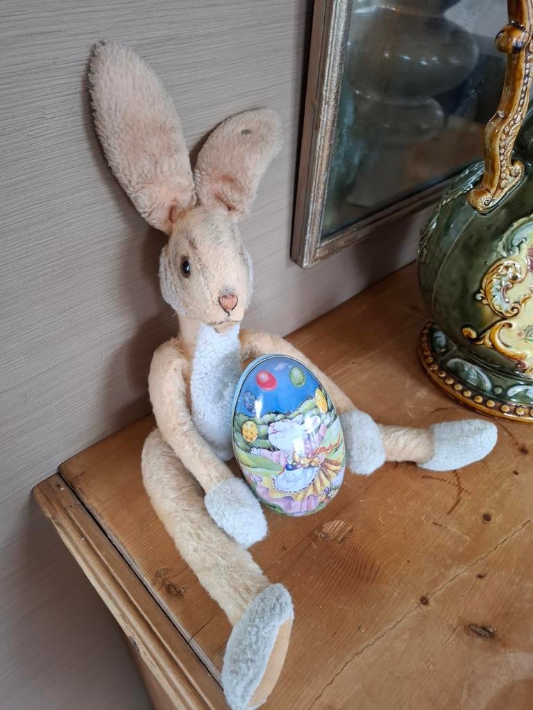Steiff Lulac haas, Antiek en Kunst, Curiosa en Brocante, Ophalen of Verzenden