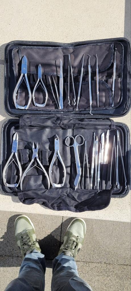 Pedicure gereedschap nagelschaar en pincet, Ophalen of Verzenden