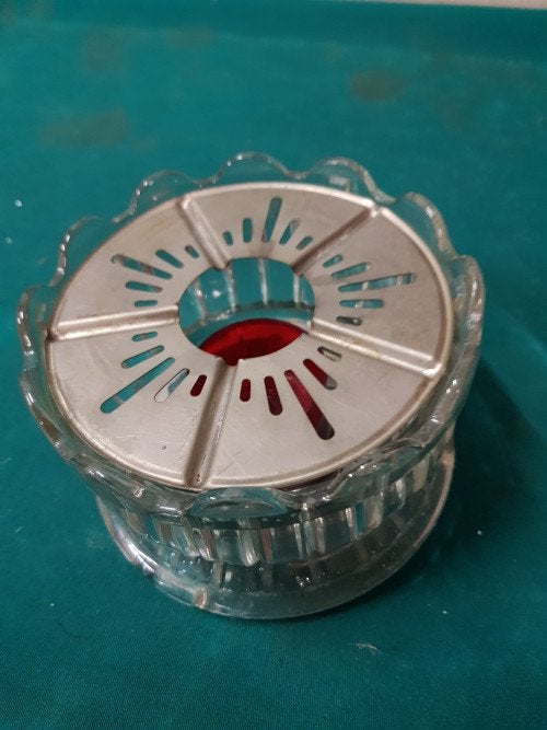 warmhoud plaat met waxinelicht, Ophalen of Verzenden, 'T Olde Gre-j, Info@toldegrej.nl, Endepoelstraat 20f Didam