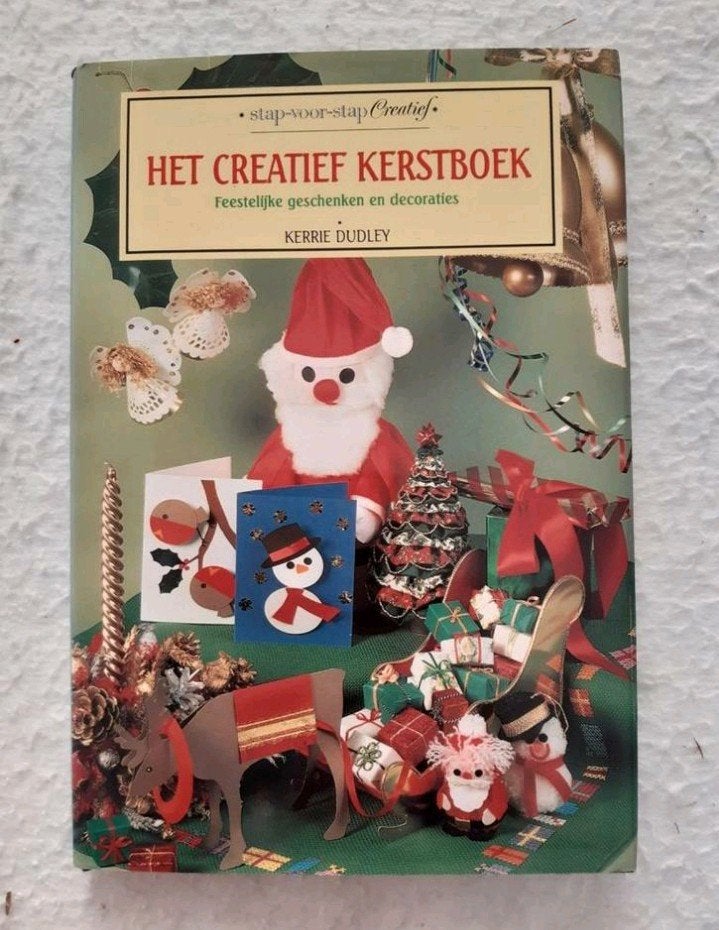 Uit 1992, Het creatief Kerstboek, Kerrie Dudley, Boeken, Ophalen of Verzenden, Scrapbooking en Knutselen