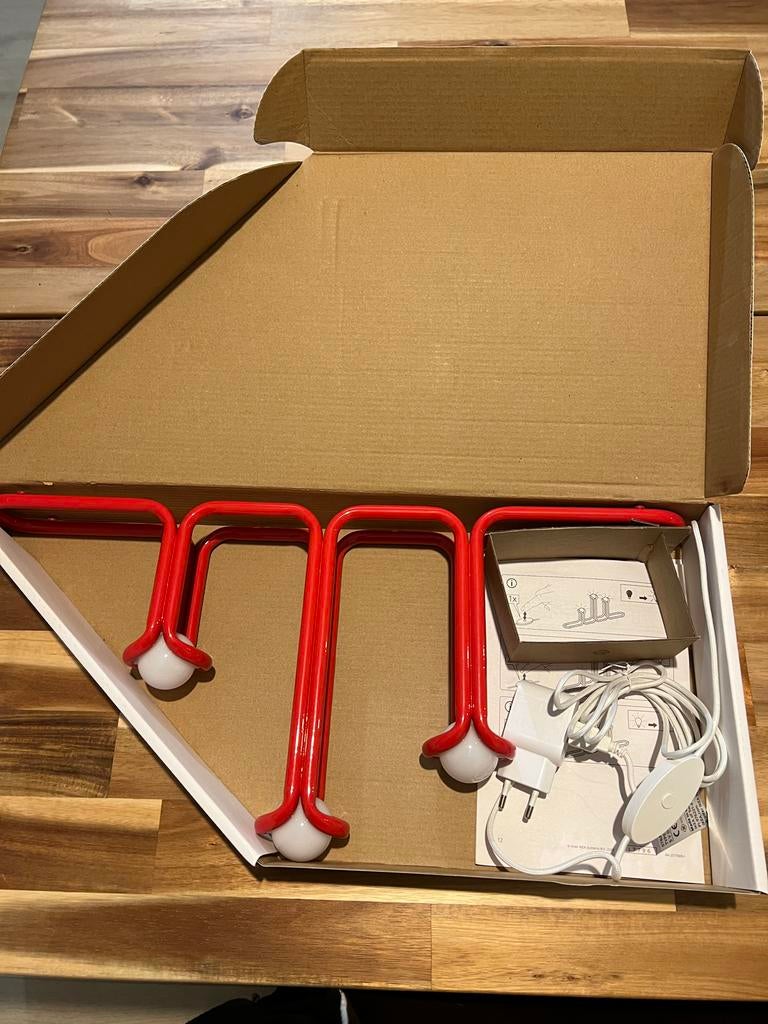 Ikea Strala lamp van Gustaf Westman, Huis en Inrichting, Lampen | Tafellampen, Zo goed als nieuw, Minder dan 50 cm, Kunststof