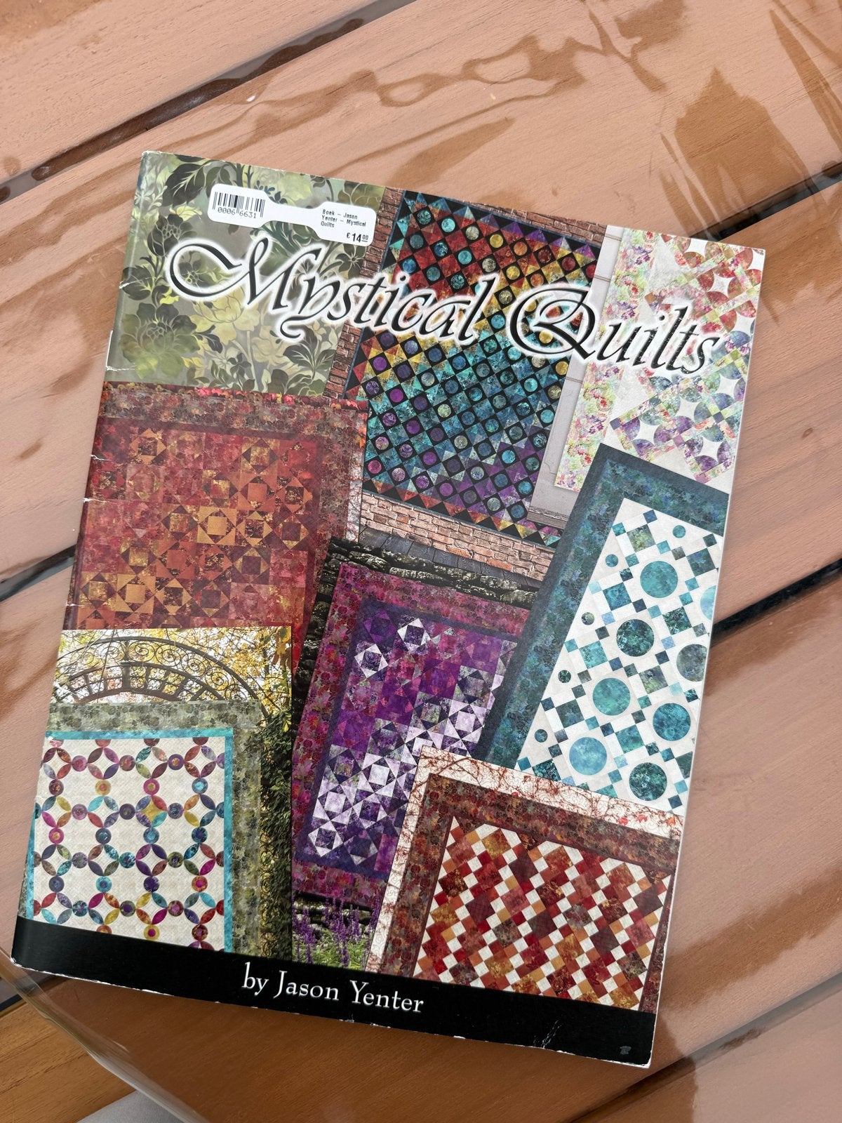 Mystical Quilts - Quiltpatronenboek van Jason Yenter, Ophalen of Verzenden, Zo goed als nieuw, Borduren en Naaien