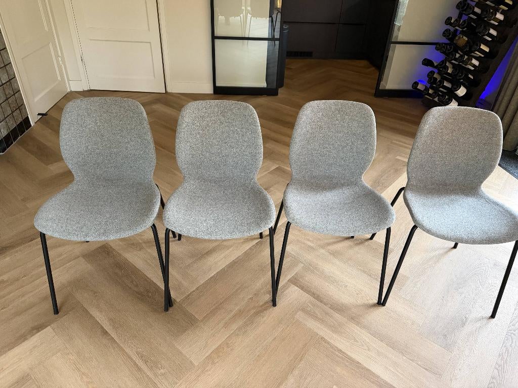 Bolia Seed design stoelen, Ophalen, Zo goed als nieuw, Grijs, Stof