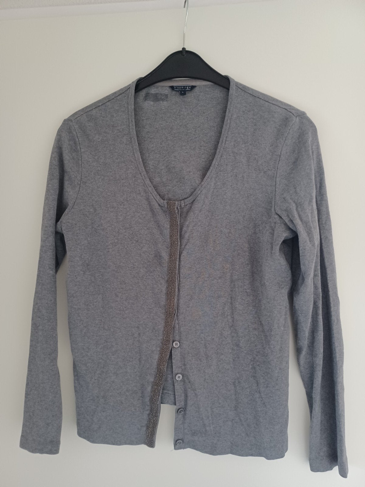 grijs vest maat L, Bloomings, Maat 42/44 (L), Ophalen of Verzenden, Zo goed als nieuw, Bloomings