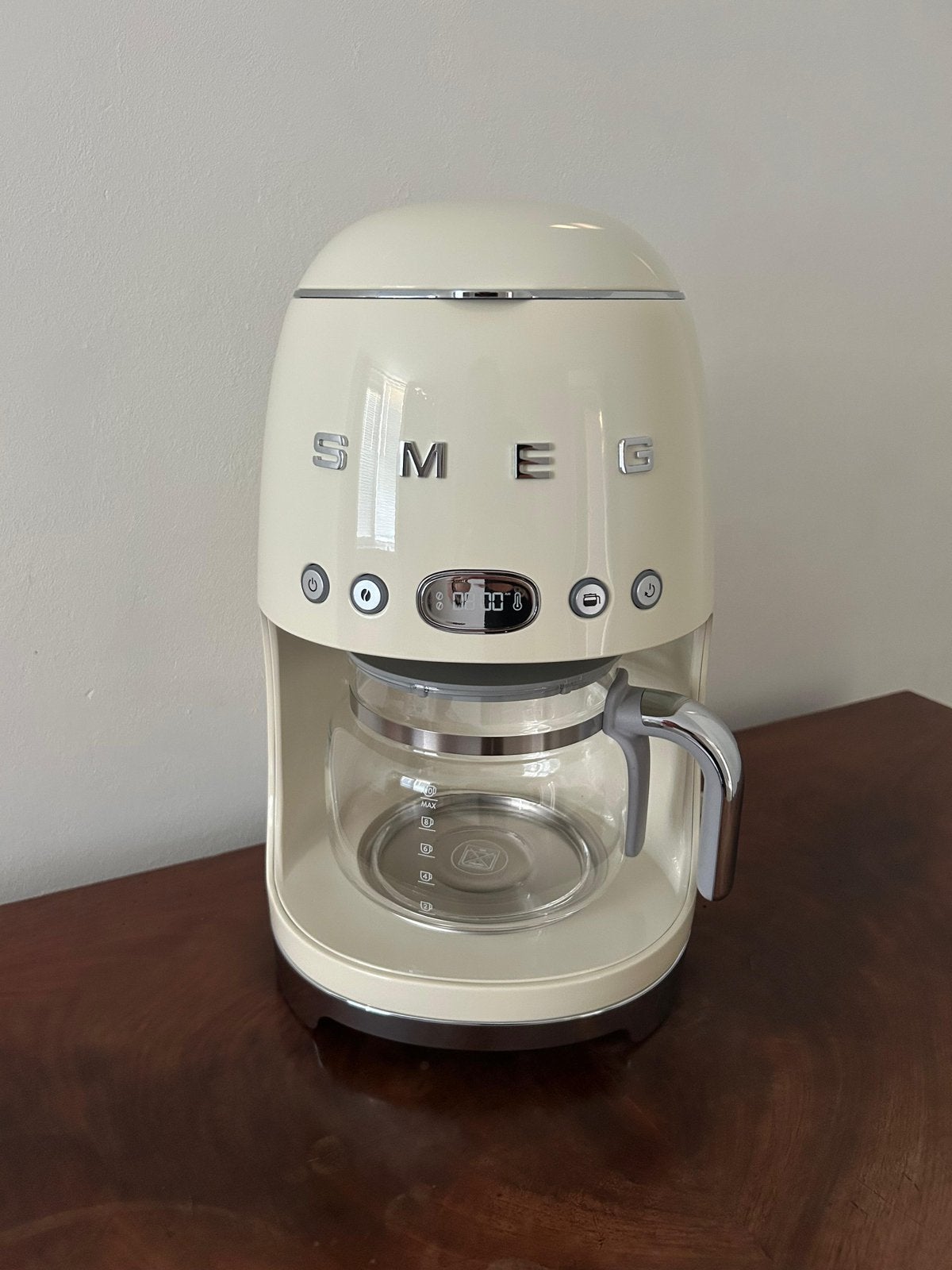 SMEG koffiezetapparaat, Gemalen koffie, Ophalen of Verzenden, 4 tot 10 kopjes, Koffiemachine