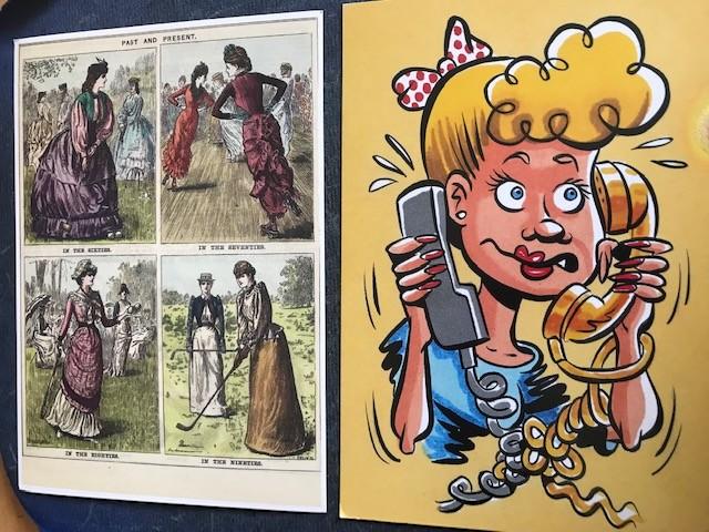 humor, Ophalen of Verzenden, Voor 1920, Ongelopen, Overige thema's