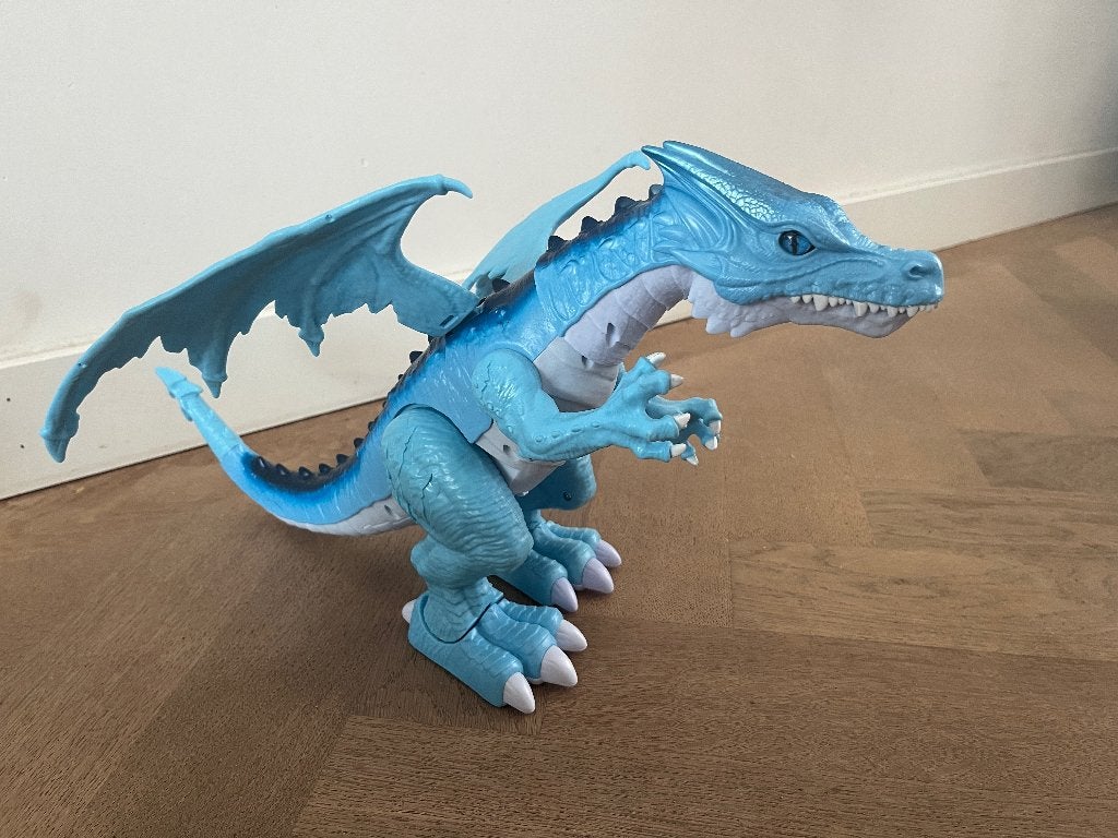 Robo draak, Ophalen, Zo goed als nieuw