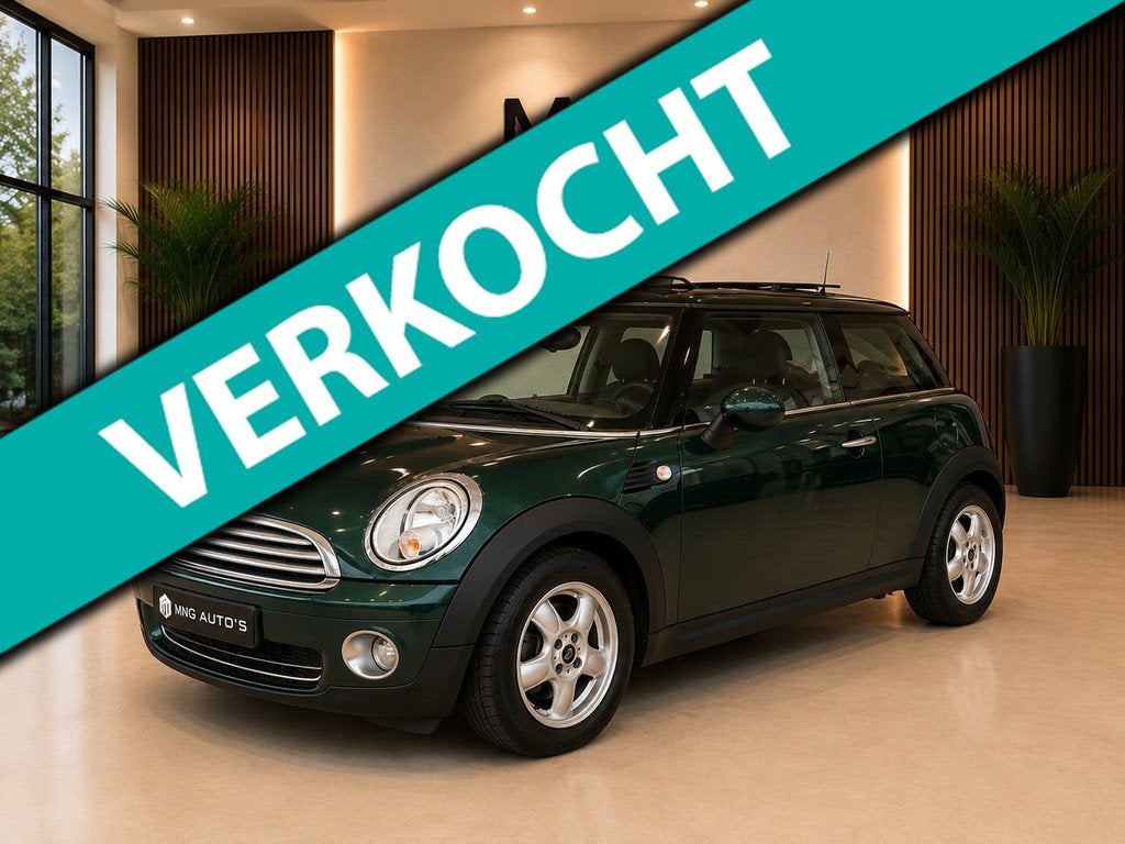 Mini 3-Deurs 1.6 One Pepper|PANO|ST.Verw|Topstaat|, Auto's, Mini, Voorwielaandrijving, Euro 5, 4 cilinders, 4 stoelen