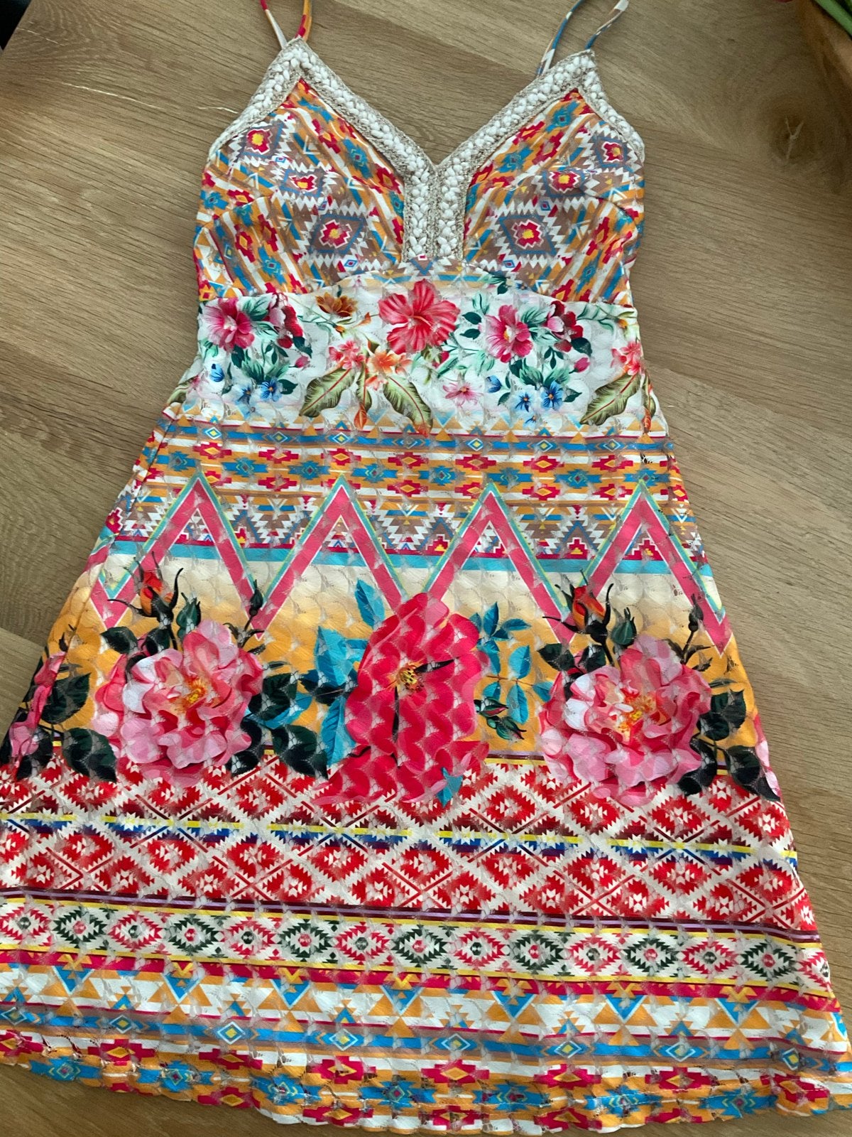 101 Idees Vrolijke Jurk Maat S, Kleding | Dames, Meerkleurig, Ophalen of Verzenden, Zo goed als nieuw, Maat 36 (S)