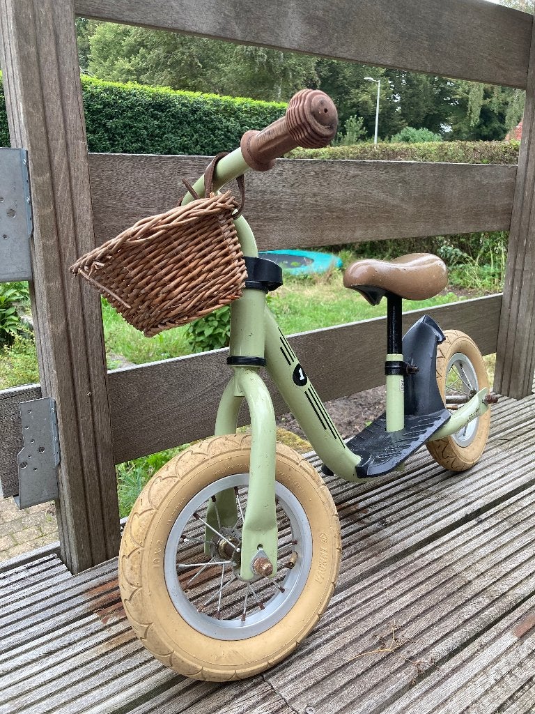 Bandits & Angels loopfietsje, Kinderen en Baby's, Speelgoed | Houten speelgoed, Ophalen, Gebruikt, Rij- of Hobbelspeelgoed