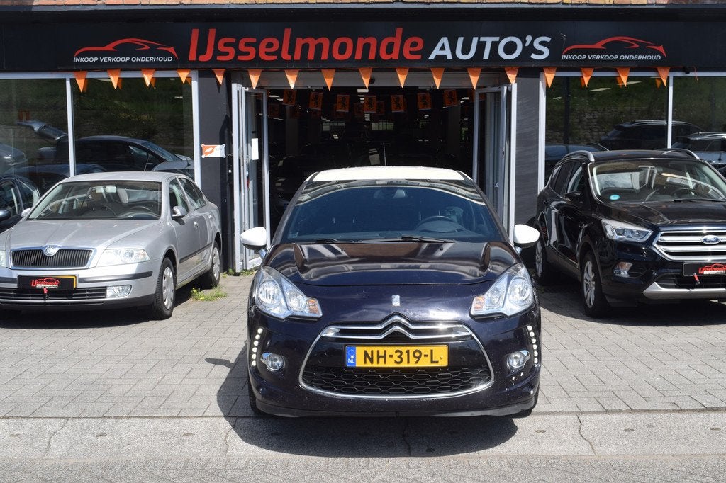 Citroën DS3 1.6 THP Sport Chic INRUIL AUTO MEENEEMPRIJS, Auto's, Citroën, Voorwielaandrijving, Euro 5, Gebruikt, Blauw