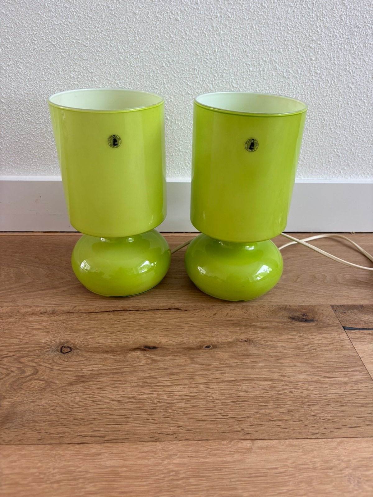 Ikea Lykta tafellampen groen mushroomlamp, Ophalen of Verzenden, Zo goed als nieuw, Minder dan 50 cm