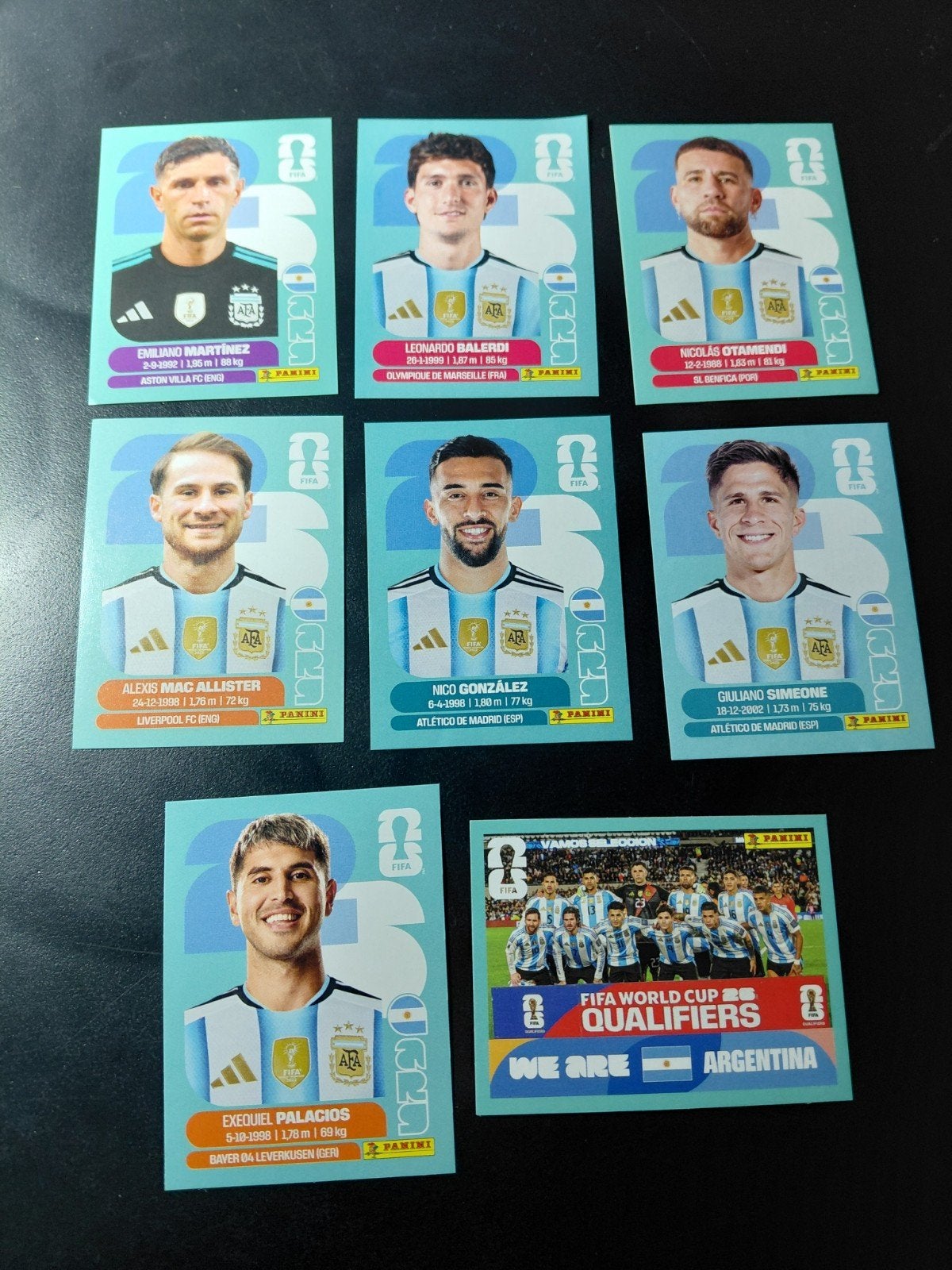 Argentinie (panini wk 2026 stickers), Verzamelen, Ophalen of Verzenden, Nieuw, Buitenlandse clubs, Poster, Plaatje of Sticker
