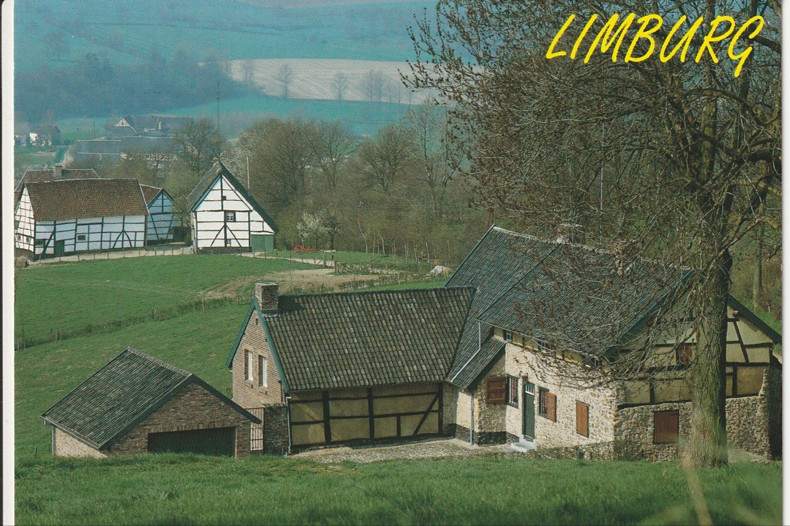 COTESSEN GEULDAL LI.BURGS HEUVELLAND VAKWERK HUIZEN BOERDERY, Ophalen of Verzenden, 1980 tot heden, Gelopen, Limburg