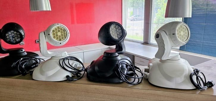 Showtec Orbit LED 4st, Ophalen of Verzenden, Zo goed als nieuw, Licht