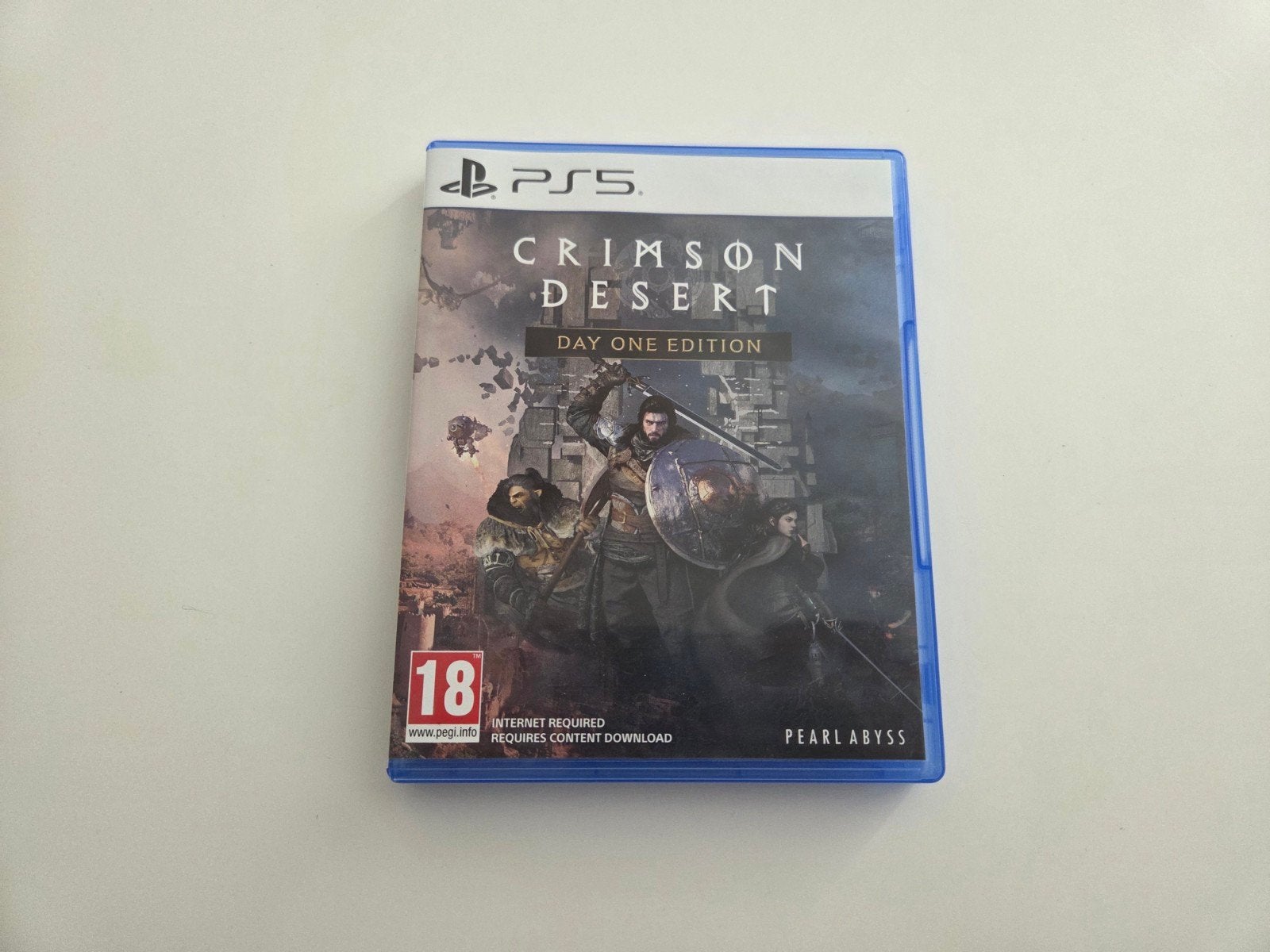 Crimson Desert PS5, Avontuur en Actie, Vanaf 18 jaar, 1 speler, Nieuw