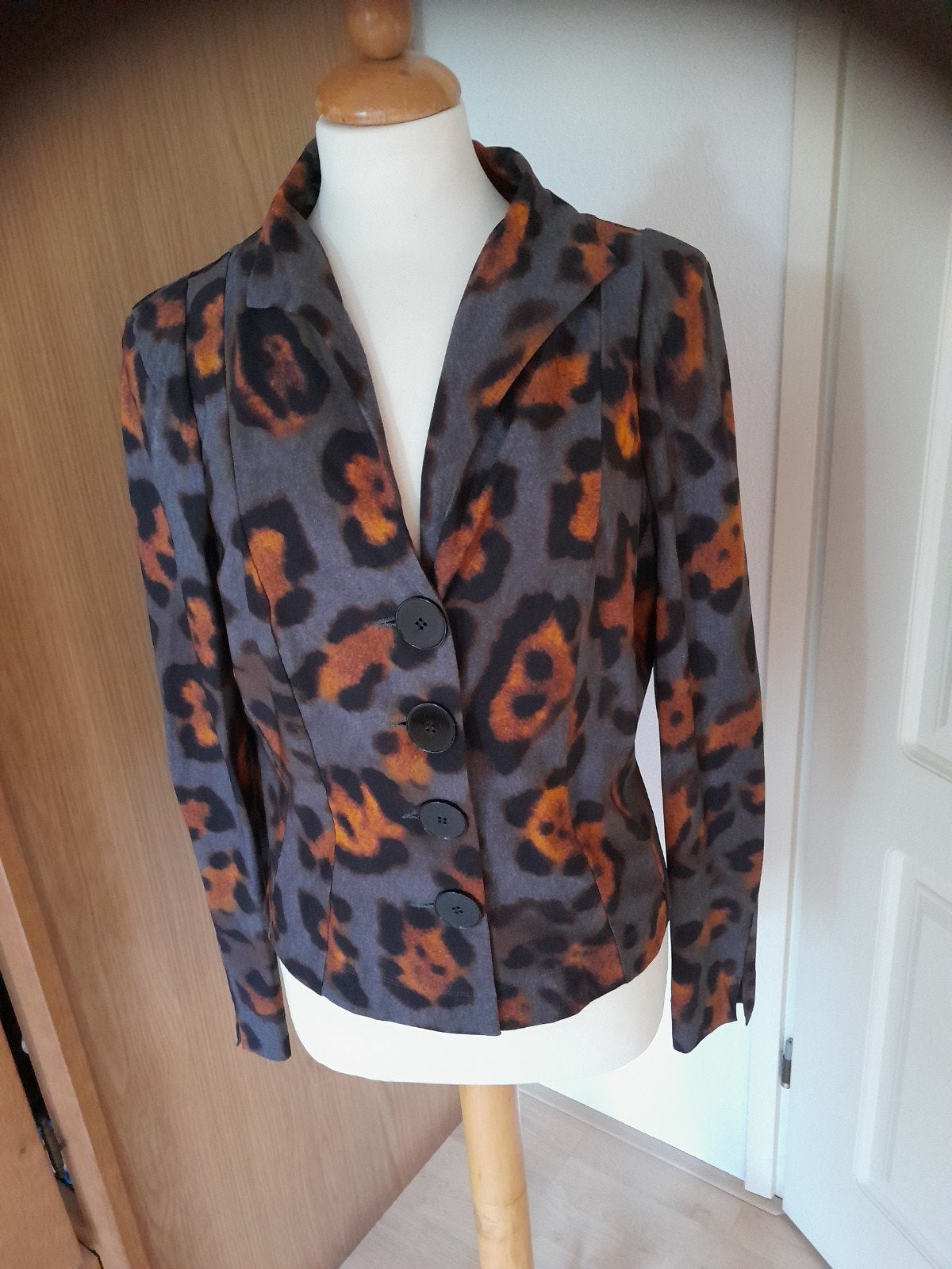 Blazer jasje van Moq maat 44 travelstof., Verzenden, Maat 42/44 (L), Moq, Zo goed als nieuw