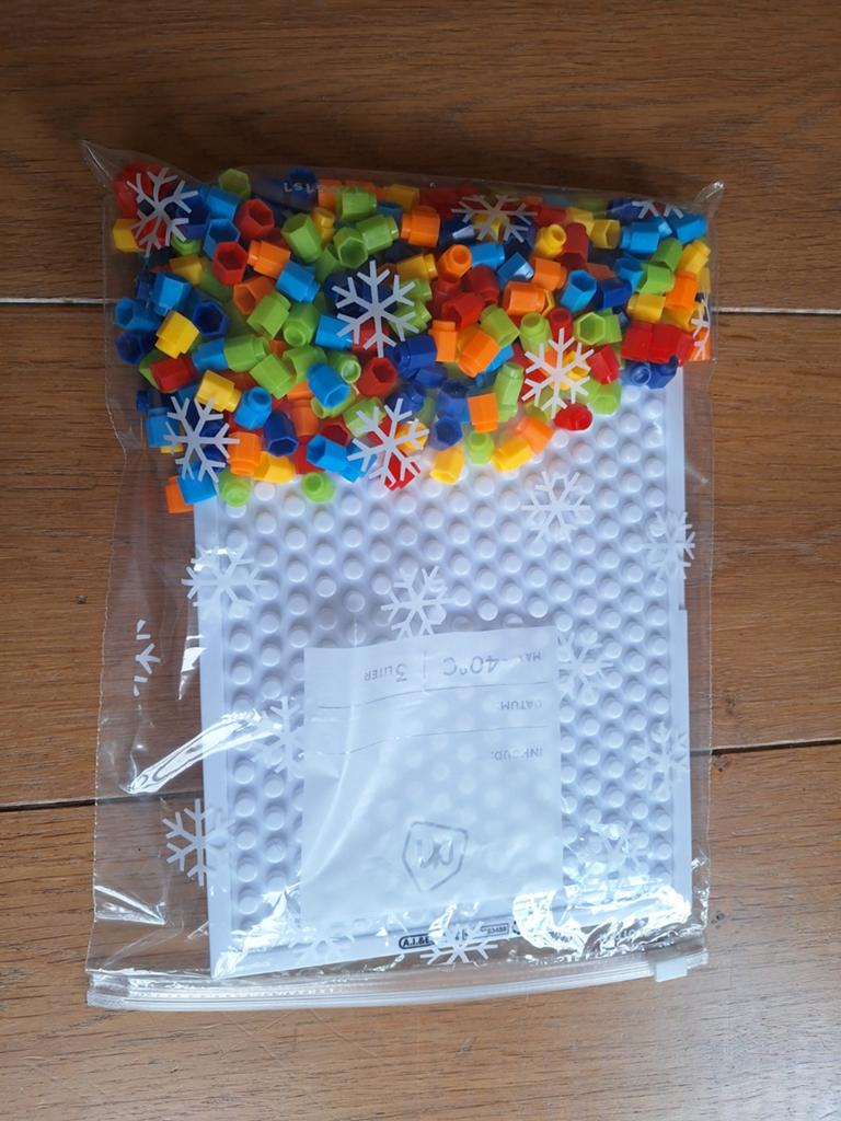Mozaïek puzzel blokken plaat - Creatief speelgoed, Ophalen of Verzenden, Nieuw, Overige merken