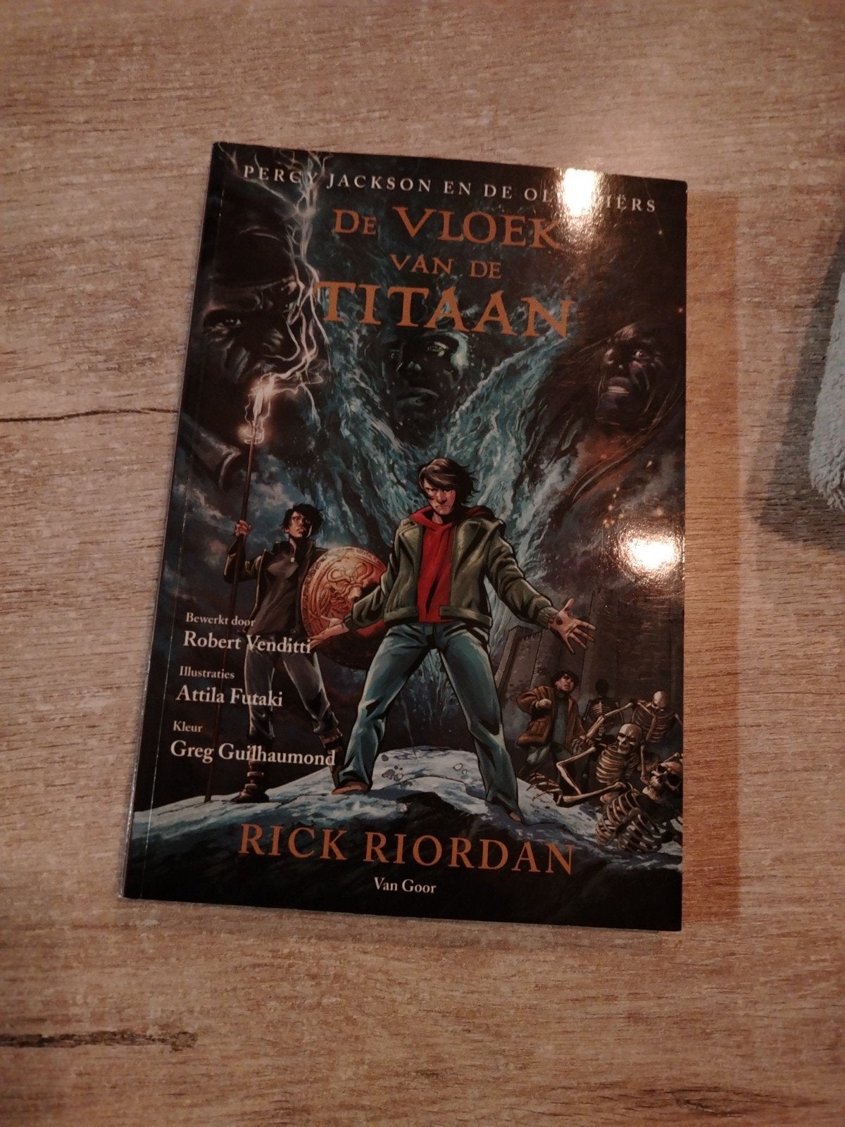 Rick Riordan - De bliksemdief, Boeken, Ophalen of Verzenden, Zo goed als nieuw, Rick Riordan