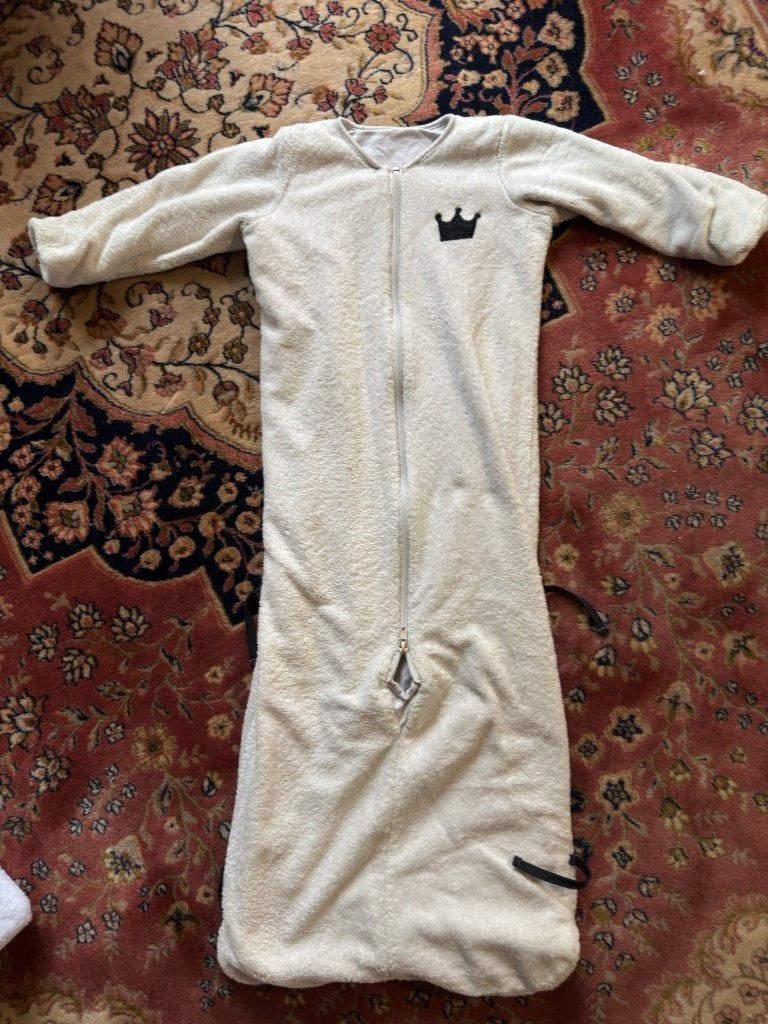 Puckababy Bag Newborn Royal Grey Teddy 0-6 mnd TOG 2.0, Gebruikt, Puckababy, In te korten, Ophalen of Verzenden