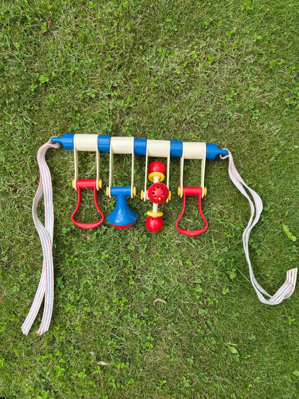 Vintage Babygym / Speelboog - Kleurrijk en Stimulerend, Ophalen of Verzenden, Gebruikt, Babygym, Met geluid