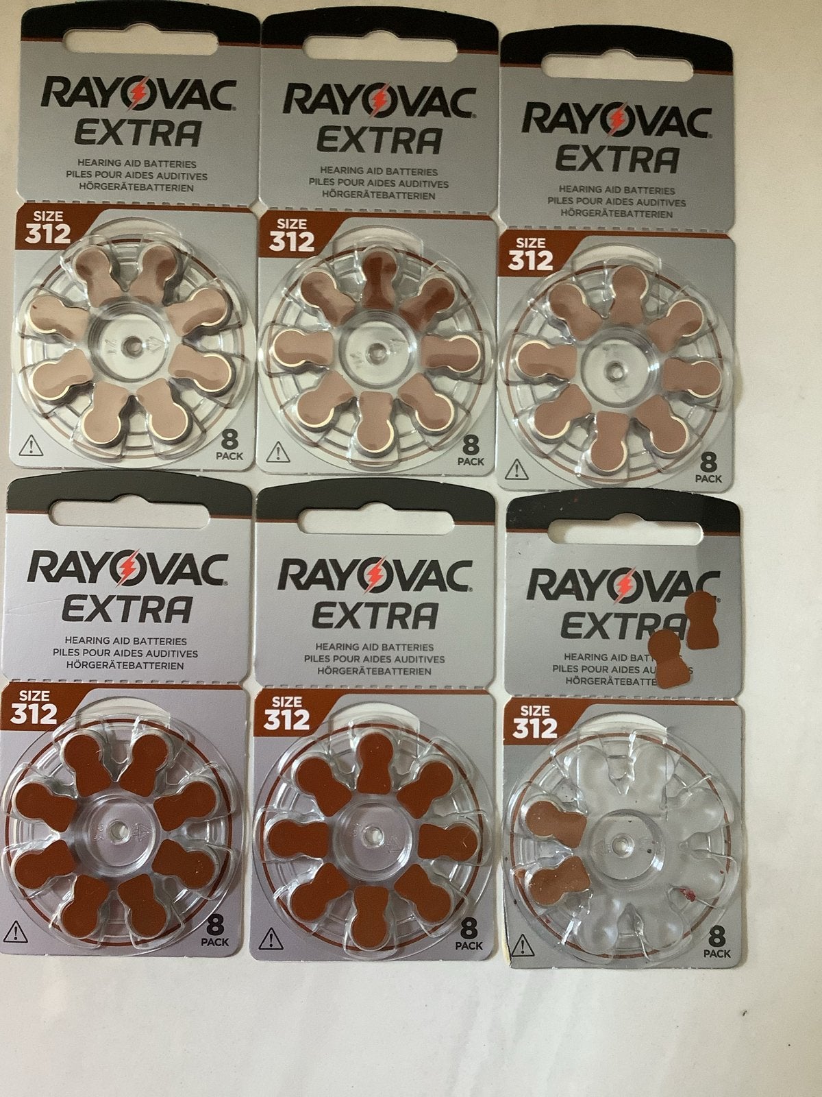 Rayovac Extra Gehoorapparaat Batterijen - Maat 312, Ophalen of Verzenden, Nieuw, Overige typen