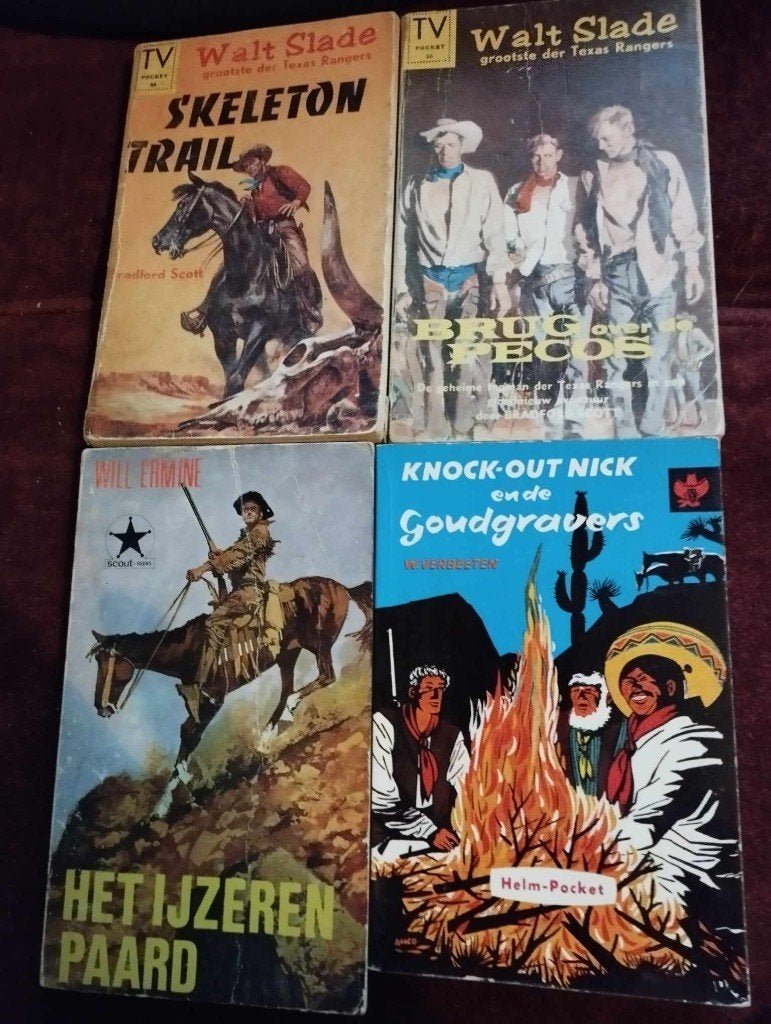 Div western pockets, Boeken, Ophalen, Gelezen, Diverse schrijvers