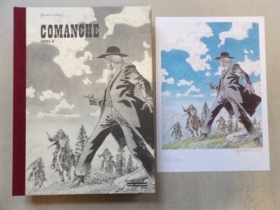 Hermann - Comanche 5 - luxe hc - 1e druk - Retro 1e druk, Boeken, Eén stripboek, Hermann & Greg, Ophalen of Verzenden, Zo goed als nieuw