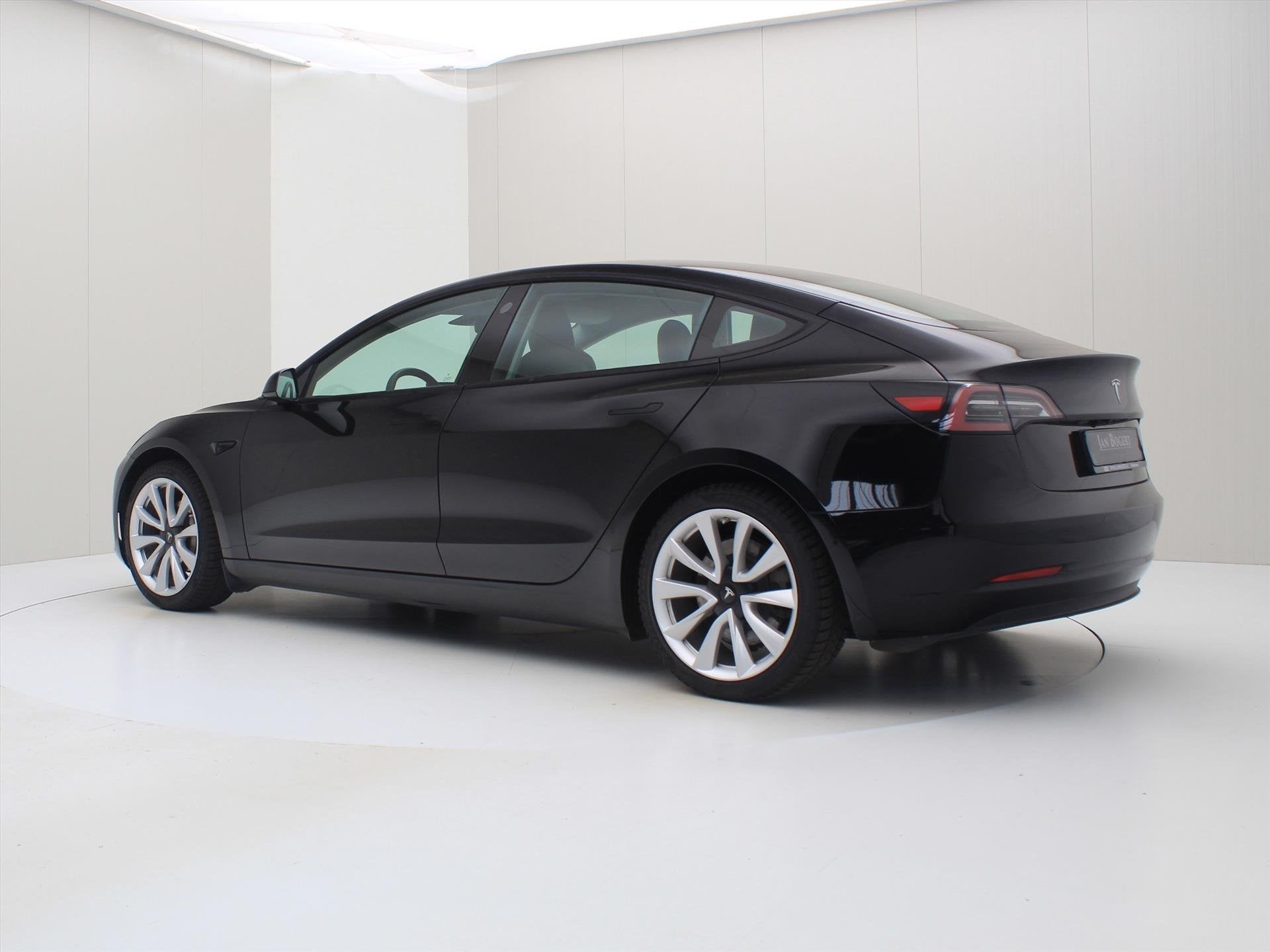 Tesla Model 3 Long-Range AWD 351pk 75 kWh 90.1% SoH FACELIFT, Auto's, Automaat, Gebruikt, Zwart, 351 pk