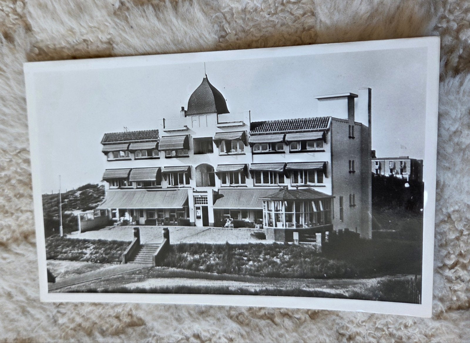 Oude Ansichtkaart Hotel Sole Mio - Noordwijk aan Zee, Verzenden, 1920 tot 1940, Gelopen, Zuid-Holland