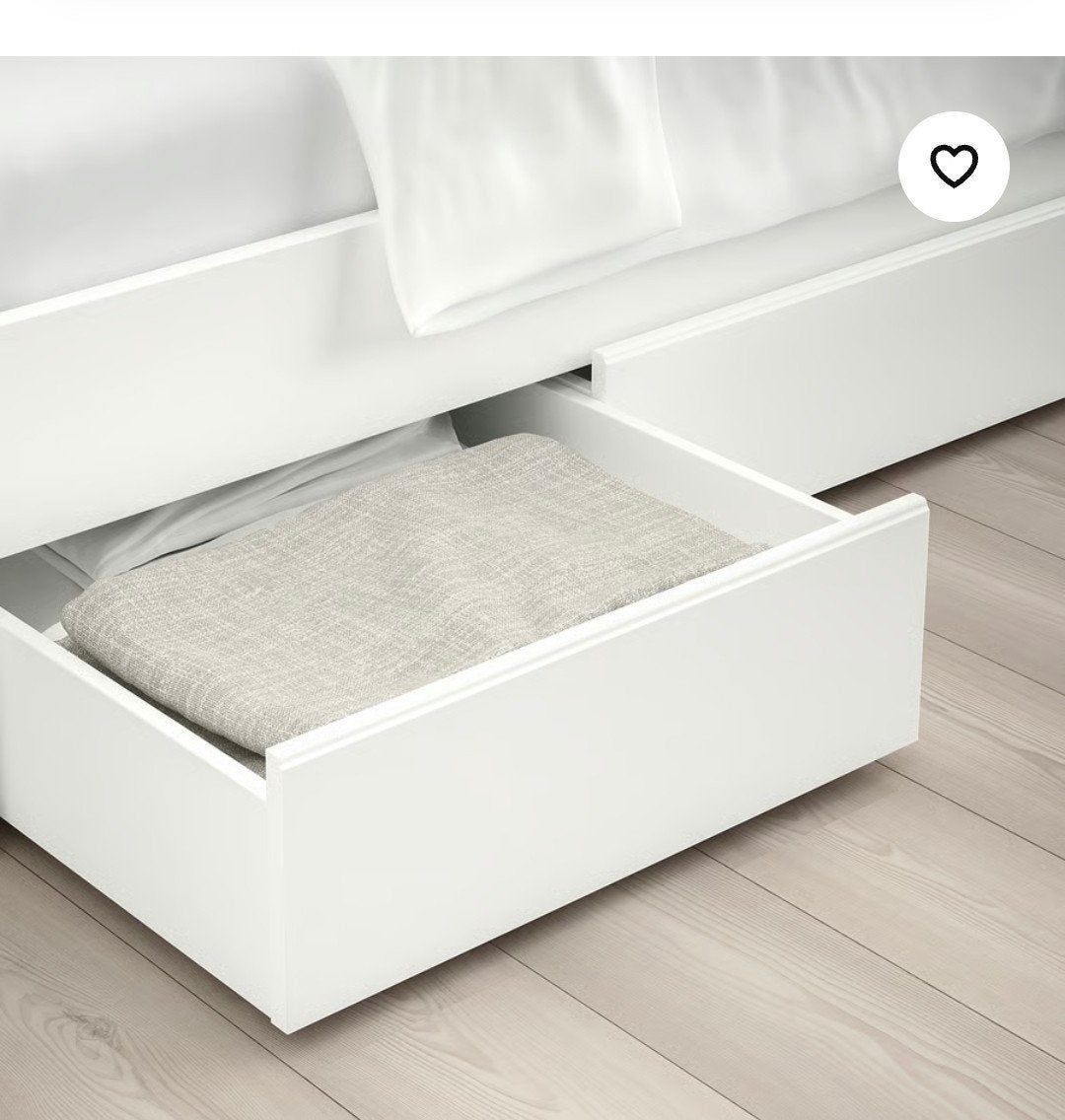 IKEA SONGESAND bedlade wit - Nieuw in doos, Ophalen, Overige materialen, Wit, Nieuw
