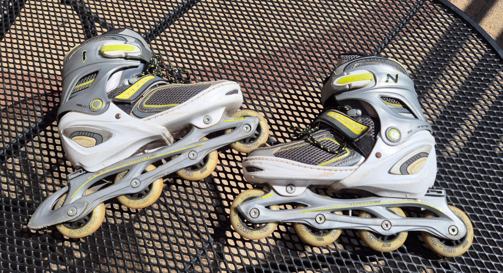 Nijdam verstelbare inline skates maat 38-41, Sport en Fitness, Ophalen of Verzenden