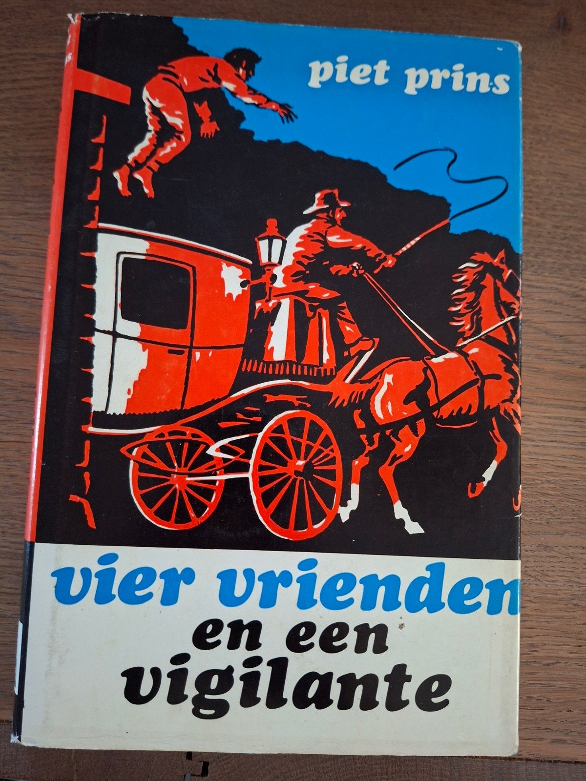 Piet Prins - Vier Vrienden en een Vigilante, Boeken, Ophalen of Verzenden