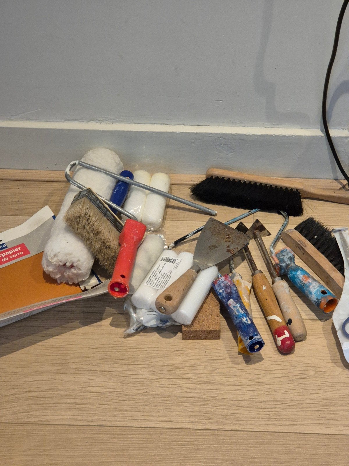 Verfgereedschap set: kwasten, rollers en schrapers, Ophalen of Verzenden