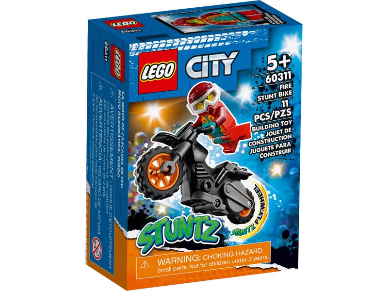 Lego Vuur stuntmotor (60311) Nieuw, Kinderen en Baby's, Speelgoed | Duplo en Lego, City, Lego, Nieuw, Ophalen of Verzenden