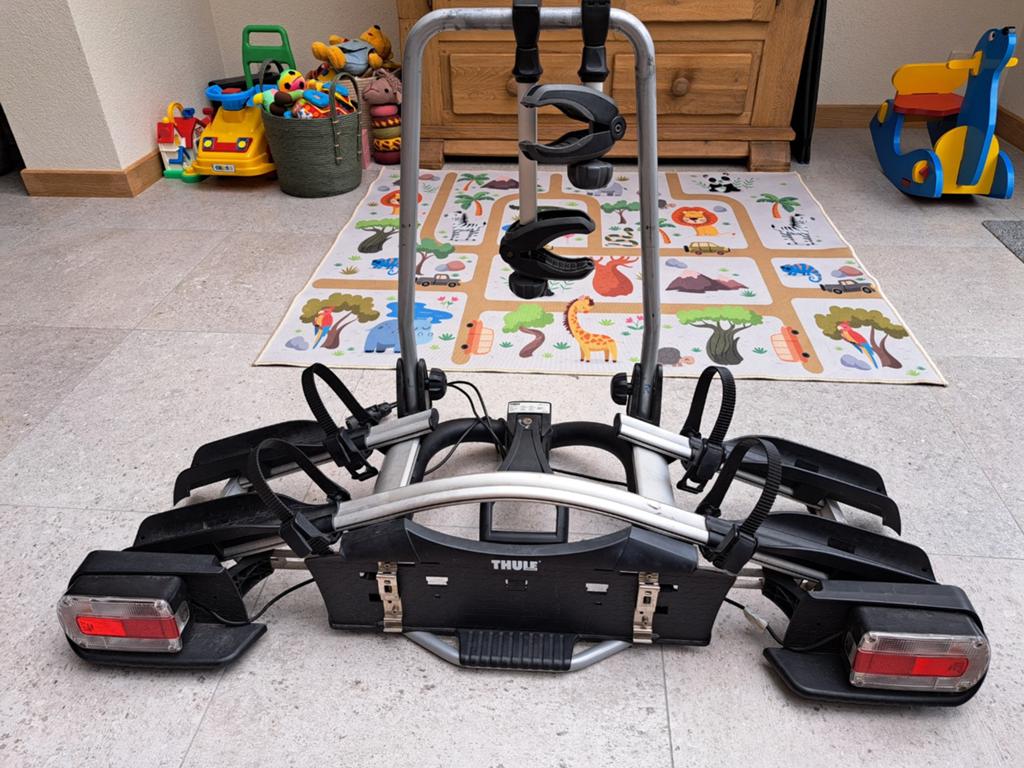 Thule EuroWay 921 Fietsendrager voor 2 fietsen, Fietsen en Brommers, Fietsaccessoires | Bagagedragers, Ophalen, Gebruikt