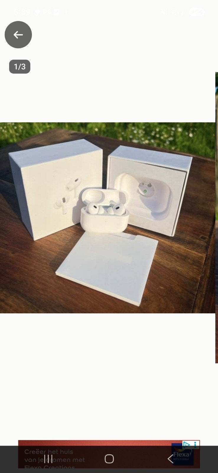 Nieuwe Apple AirPods Pro (2e generatie), Audio, Tv en Foto, Koptelefoons, Verzenden, Nieuw, Wit, Apple