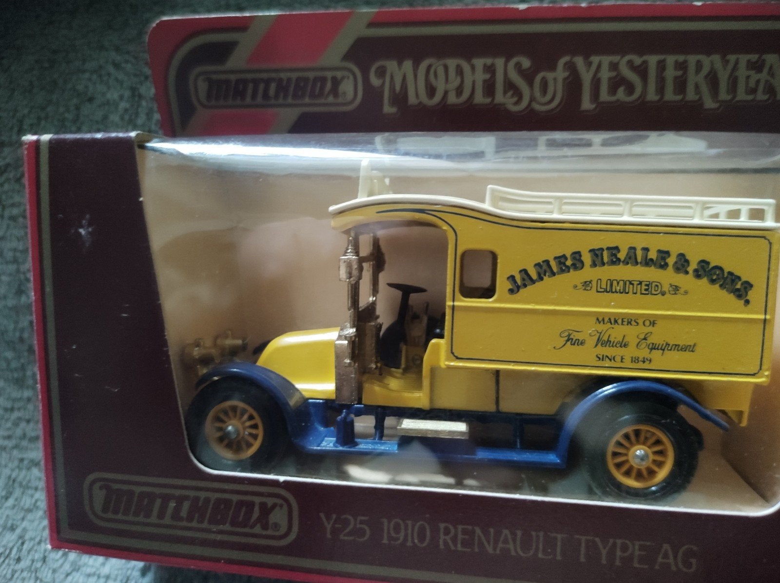 Matchbox Renault type AG 1910 Y25 James Neale, Ophalen of Verzenden, Nieuw