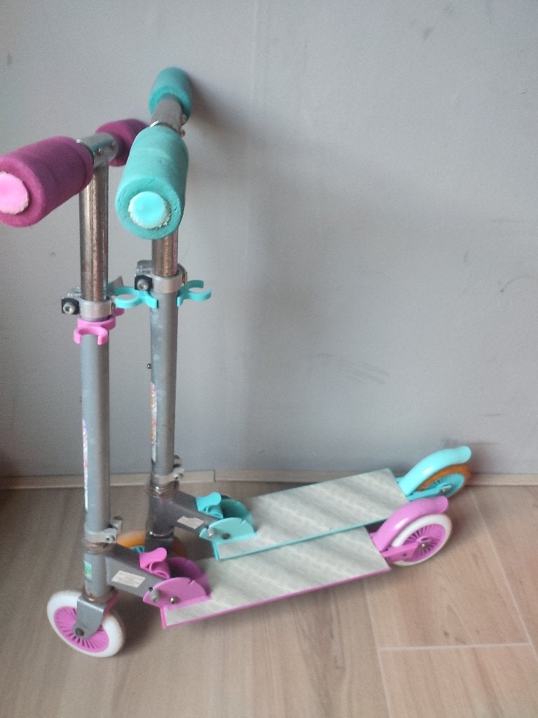 2 kindersteppen voor meiden (vanaf 3 jaar), Fietsen en Brommers, Ophalen of Verzenden, Gebruikt, Gewone step