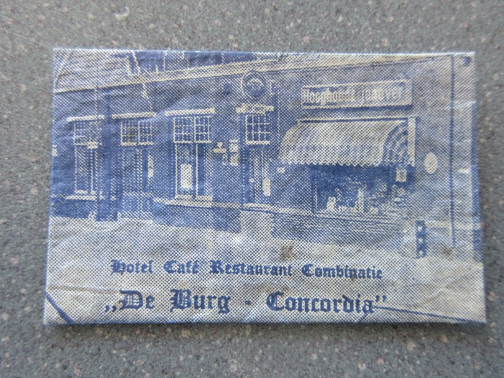 Noord Scharwoude, hotel-café-rest. De Burg/Concordia, Verzenden