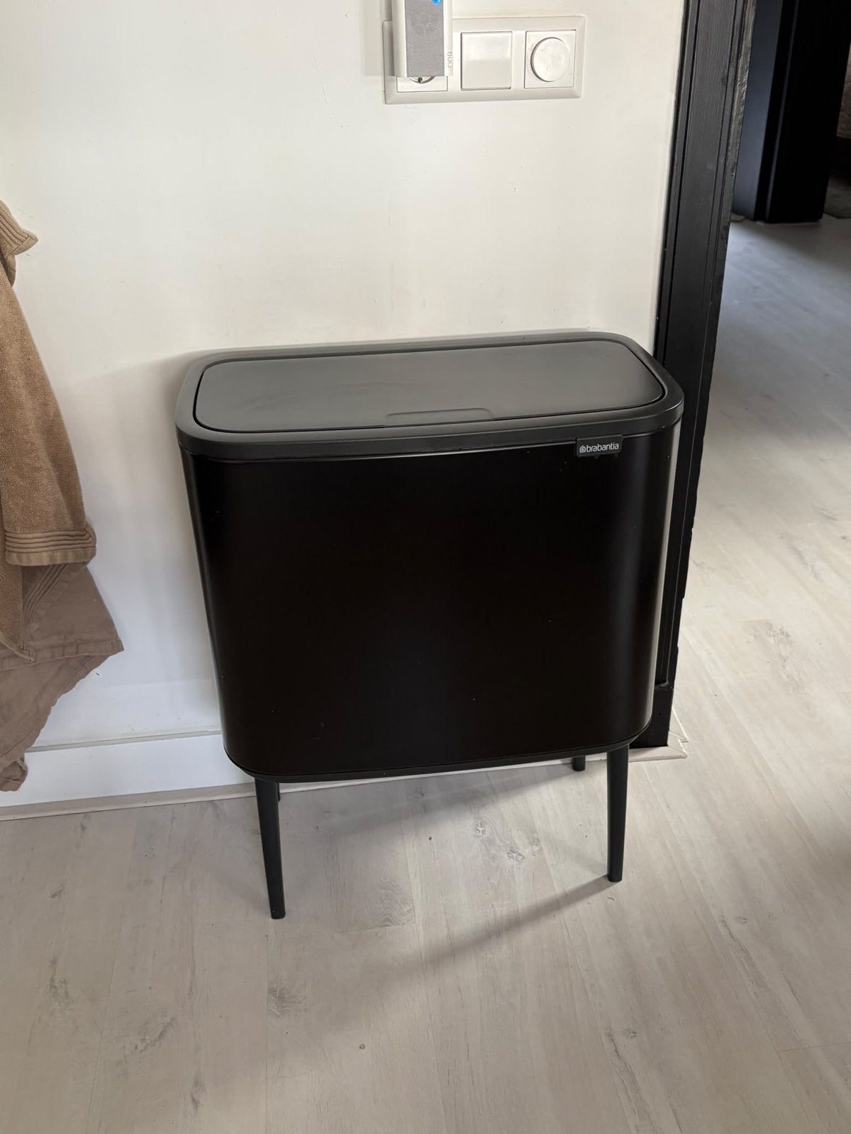 Brabantia Bo Touch Bin Duo 11/23L prullenbak op pootjes, Huis en Inrichting, Kunststof, Gebruikt, Ophalen of Verzenden, 75 – 100