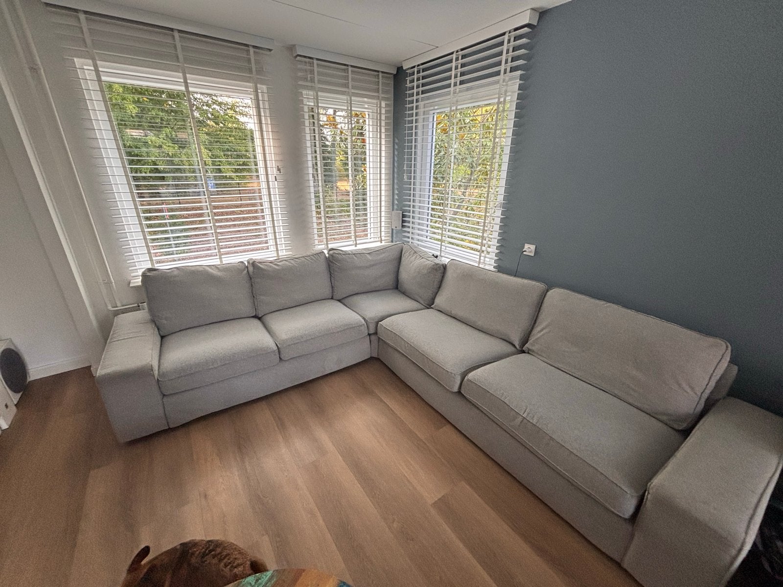 IKEA kivik hoekbank, Huis en Inrichting, Ophalen, Gebruikt, 100 tot 125 cm, Hoekbank