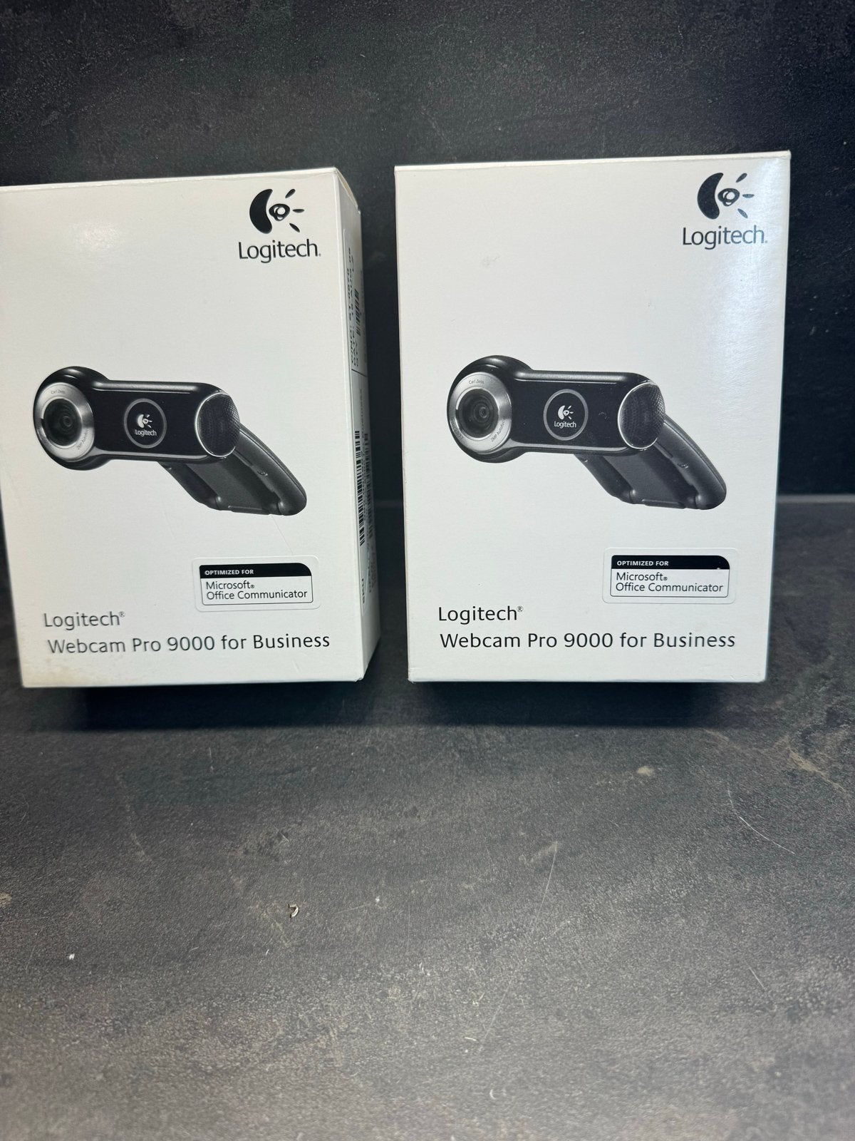 2x Logitech Webcam Pro 9000 - Nieuw, Computers en Software, Webcams, Ophalen of Verzenden, Nieuw, Monitorclip