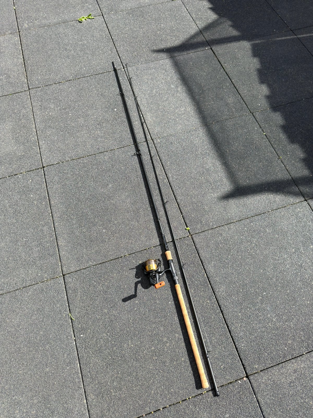 Korum classic 12ft 1.25lbs met daiwa LTD GS 3000 - penhengel, Ophalen, Zo goed als nieuw, Complete set
