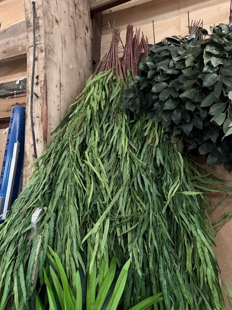 Decoratie, Kunst, groene takken, Lianen, Ophalen, Nieuw